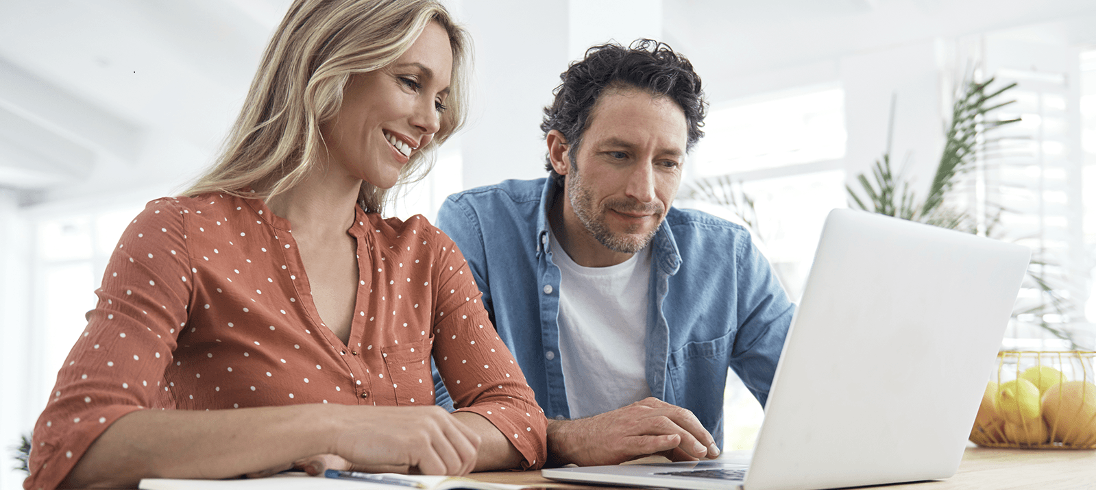 Couple Reviewing a Bill